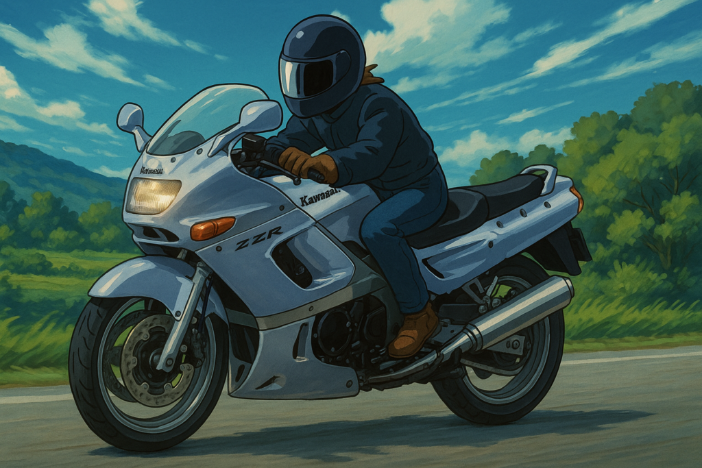 ZZR400の最高速は?フルパワー化で変わる実力とは