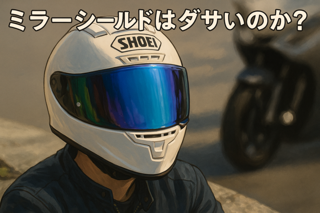 バイクのミラーシールドは本当にダサい?賛否を徹底解説!