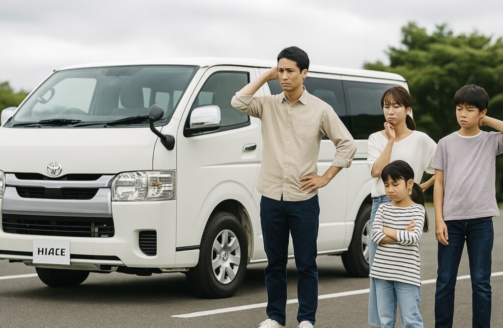 ハイエースの乗り心地が悪い?改善策と人気パーツを解説