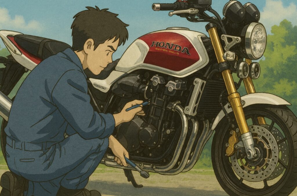 ホンダ CB1300 締め付けトルク一覧【マフラー オイルドレインボルト】