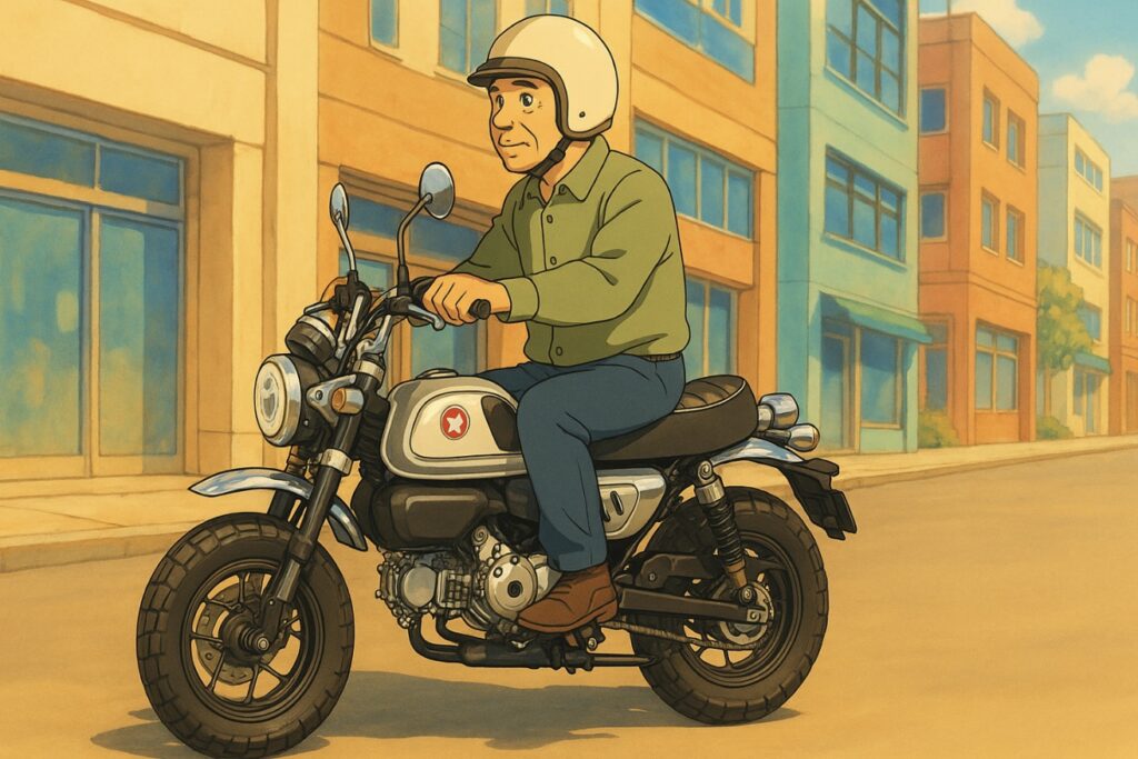 モンキー125に乗るおじさんが増えている理由とは