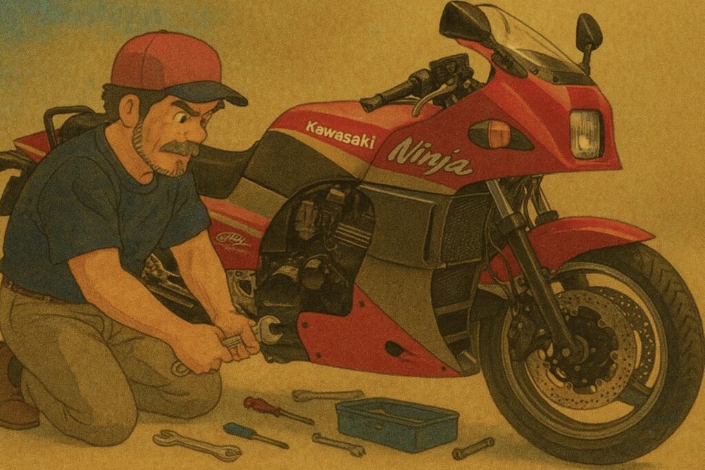 カワサキ GPZ900R 締め付けトルク一覧表【ニンジャ KAWASAKI】