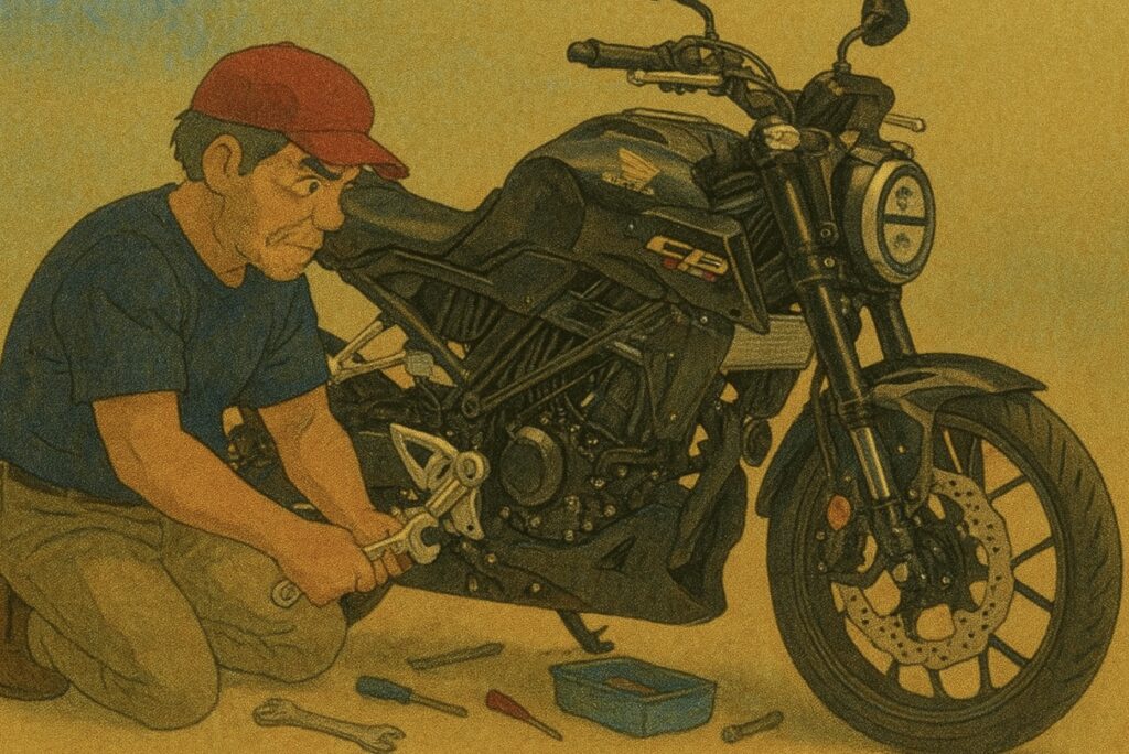 ホンダ CB125R 締め付けトルク一覧表