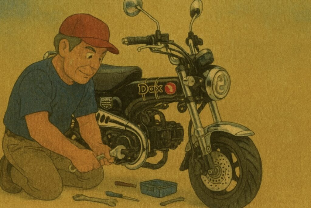 Honda ダックス125 締め付けトルク一覧表【Dax 125/ST125 JB04 等】