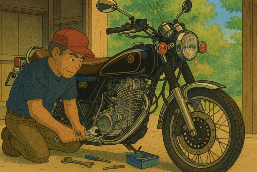 ヤマハ SR400 締め付けトルク一覧表(1980年代〜2021年モデル/FI含む)