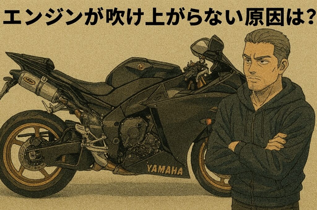 バイクのエンジンが吹け上がらない原因を徹底解説