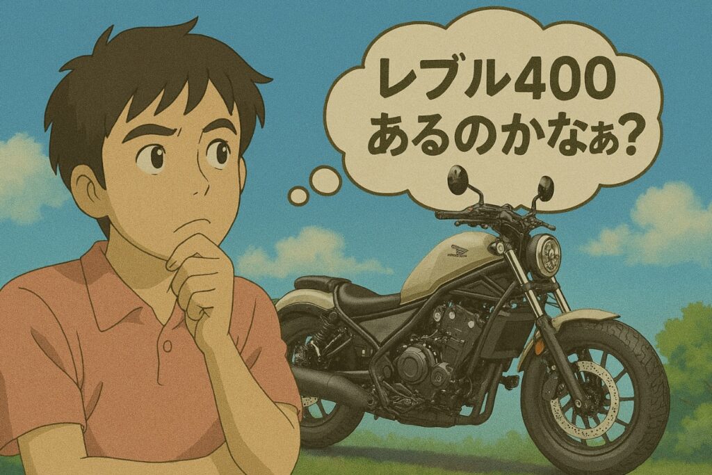 ホンダレブル400ってあるの?検索される理由とモデル別比較