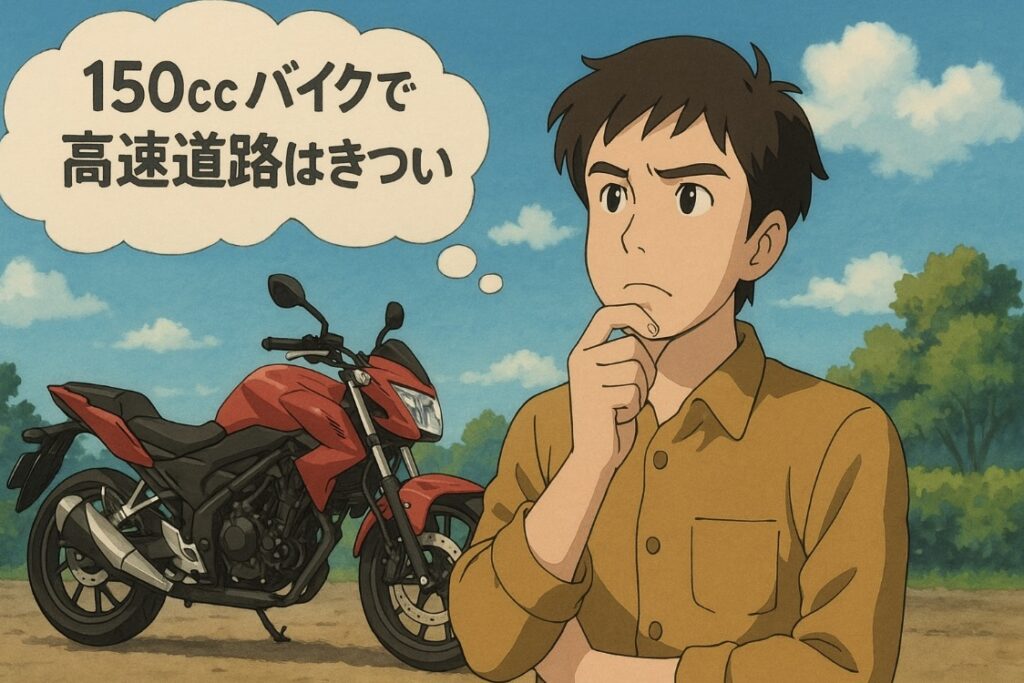 高速道路は150ccバイクだときつい？限界性能を検証！
