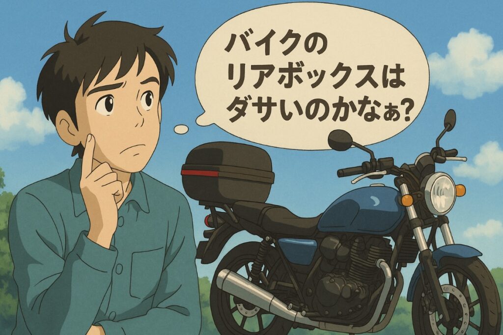 バイクのリアボックスがダサいと感じる理由と対策まとめ