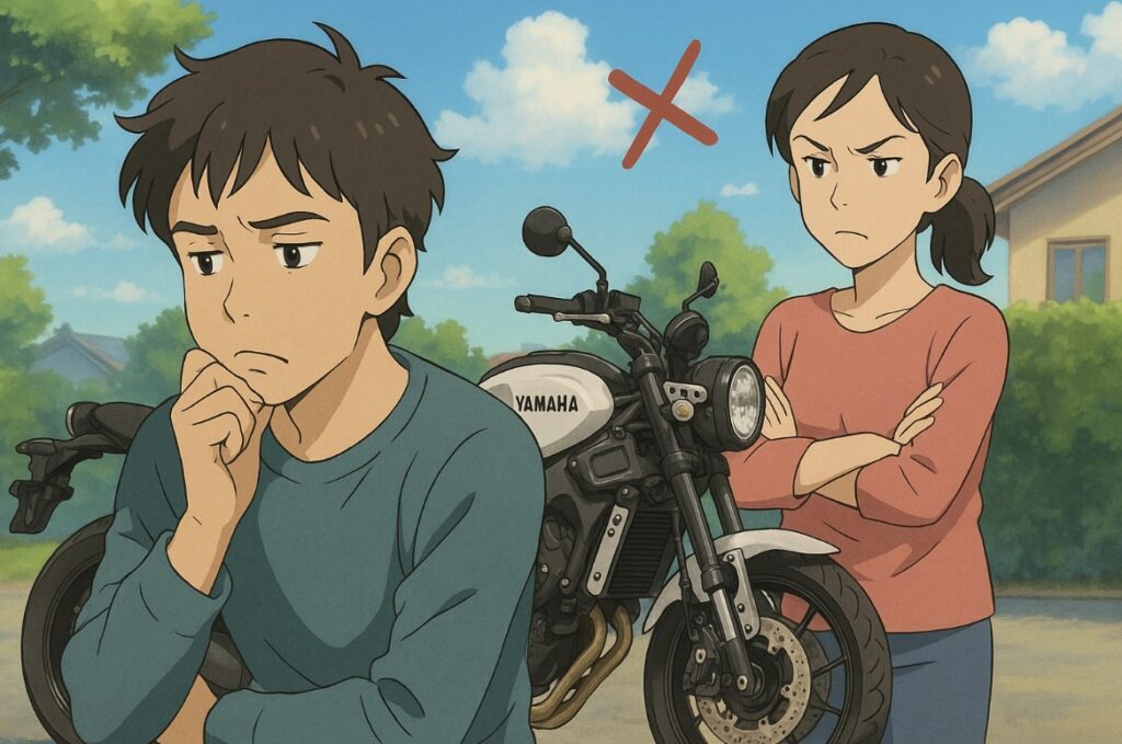 バイクを妻に反対されて手放す決断…後悔しない方法とは