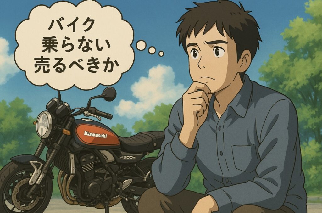 バイク 乗らない 売るべきか悩む人へ｜判断基準と後悔しない選択