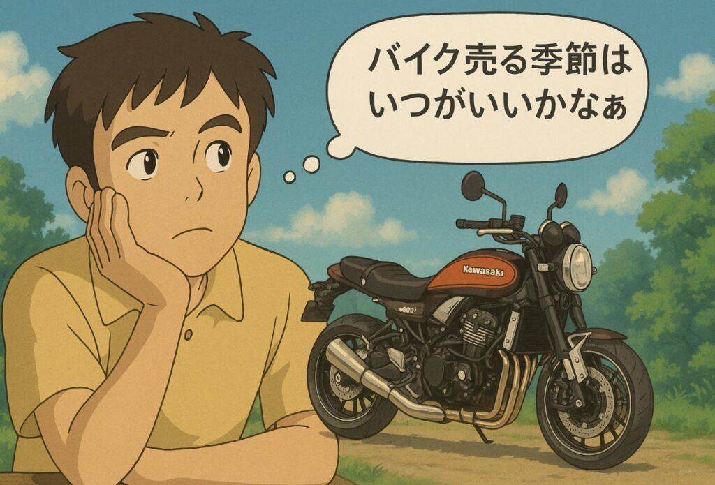 バイク売る季節はいつがいい?高額査定を狙える時期とは