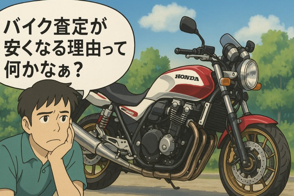 知らないと損!バイク査定が安くされる理由とその回避策