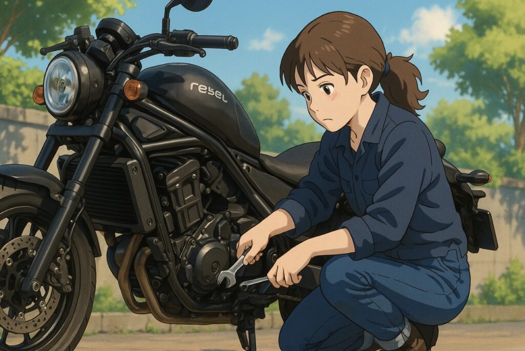 レブル1100 締め付けトルク一覧表【完全版】オイル・アクスル・ブレーキ・エンジン内部まで網羅