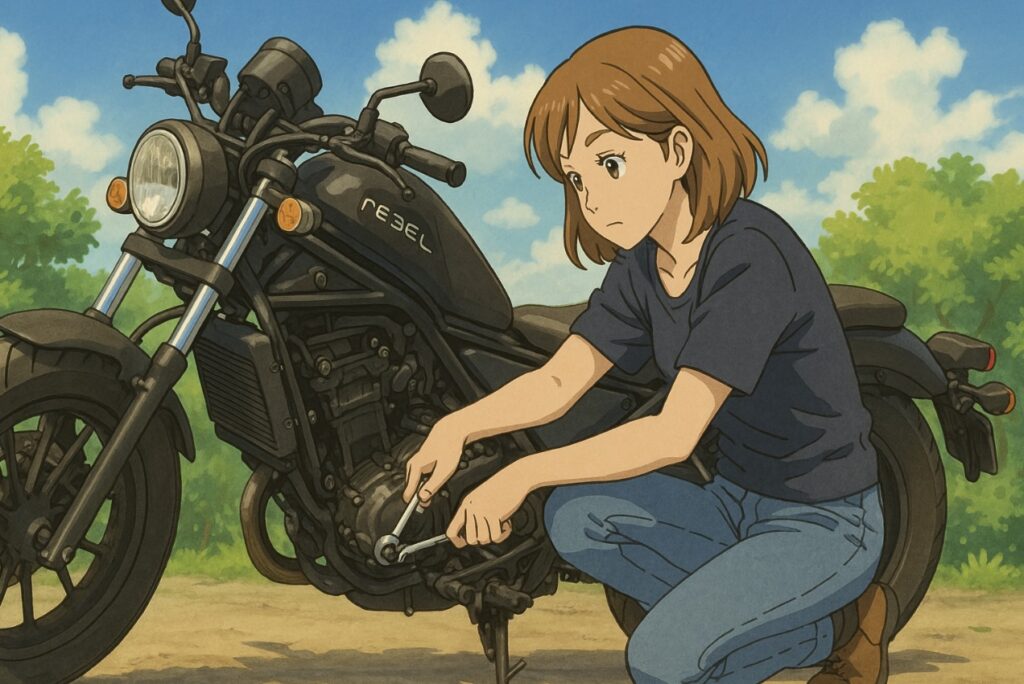 レブル500 締め付けトルク一覧表【完全版】オイル・アクスル・ブレーキ・エンジン内部まで網羅