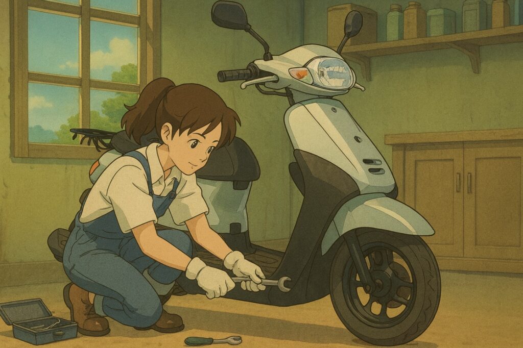 ホンダ タクト 締め付けトルク一覧表【完全版】エンジン・駆動・足回りから外装・小物まで網羅