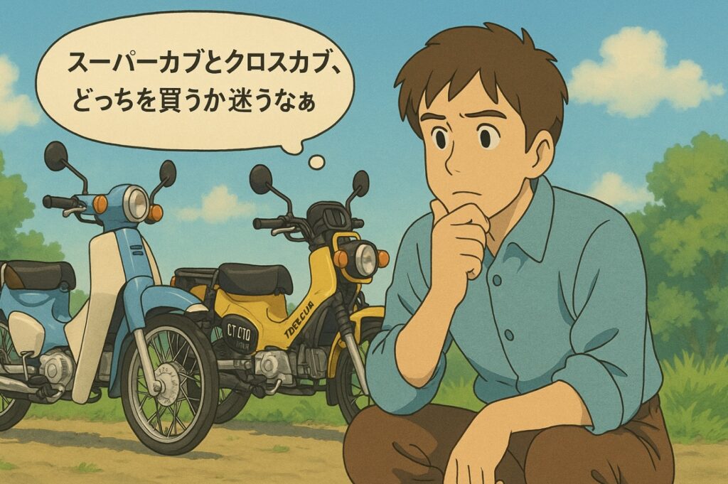 スーパーカブ クロスカブ 迷う人必見!違いと選び方を徹底解説