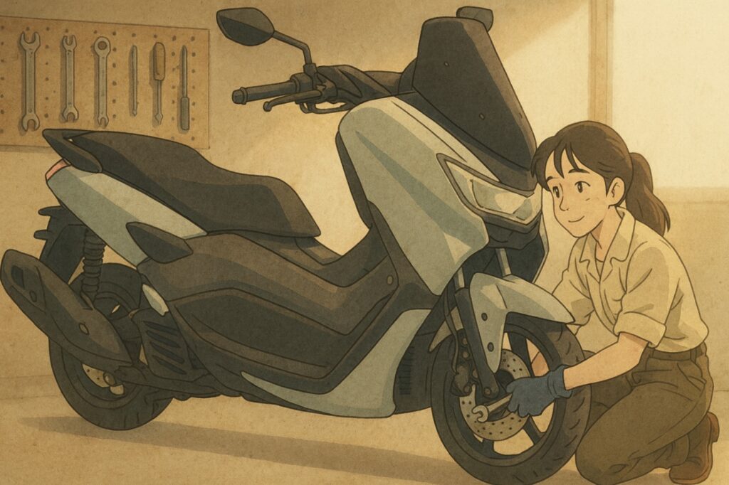 ヤマハ NMAX125 締め付けトルク一覧|エンジン・ブレーキ・足回り・CVTの規定値を一括確認