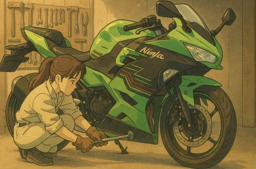 ニンジャ250 締め付けトルク一覧表｜ボルトサイズ別・カテゴリ別で完全網羅