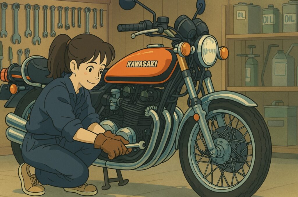 カワサキZ1（Z1/Z1A/Z1B）締め付けトルク一覧表｜部位別に即引きできる保存版