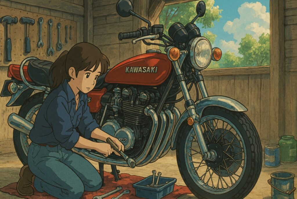 カワサキZ2（Z750RS）締め付けトルク一覧表｜Z1共通の規定値をカテゴリ別に完全網羅