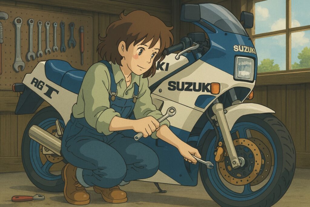 RG250ガンマ 締め付けトルク一覧表【保存版】エンジン・足回り・ブレーキを完全網羅