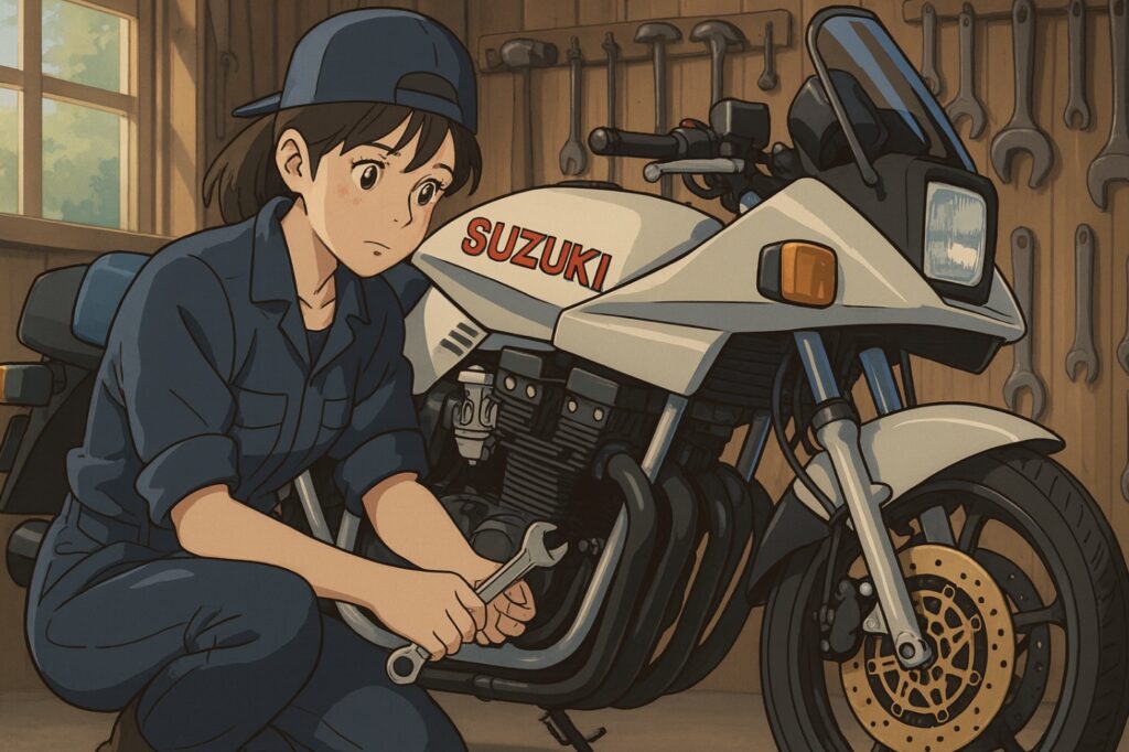 GSX1100Sカタナ 締め付けトルク一覧表｜年式差もわかる完全版［N·m表記］