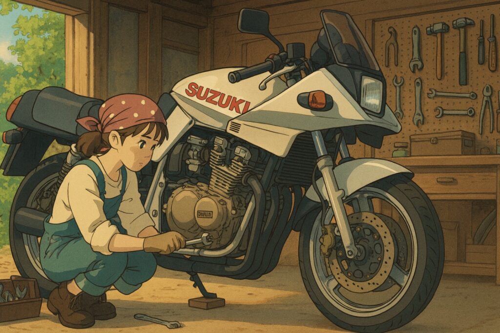 GSX250Sカタナ（GJ76A）締め付けトルク一覧｜N·mで一括確認
