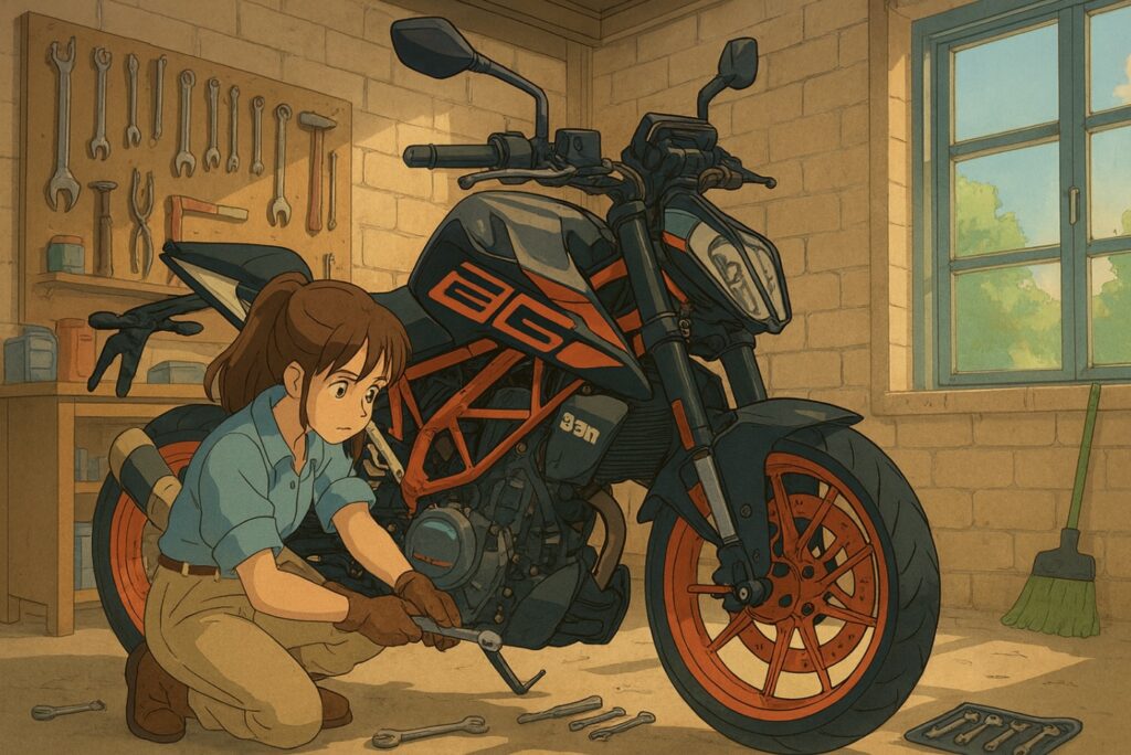 KTM 125デューク｜締め付けトルク一覧表【ホイール・ブレーキ・エンジン・外装まで網羅】