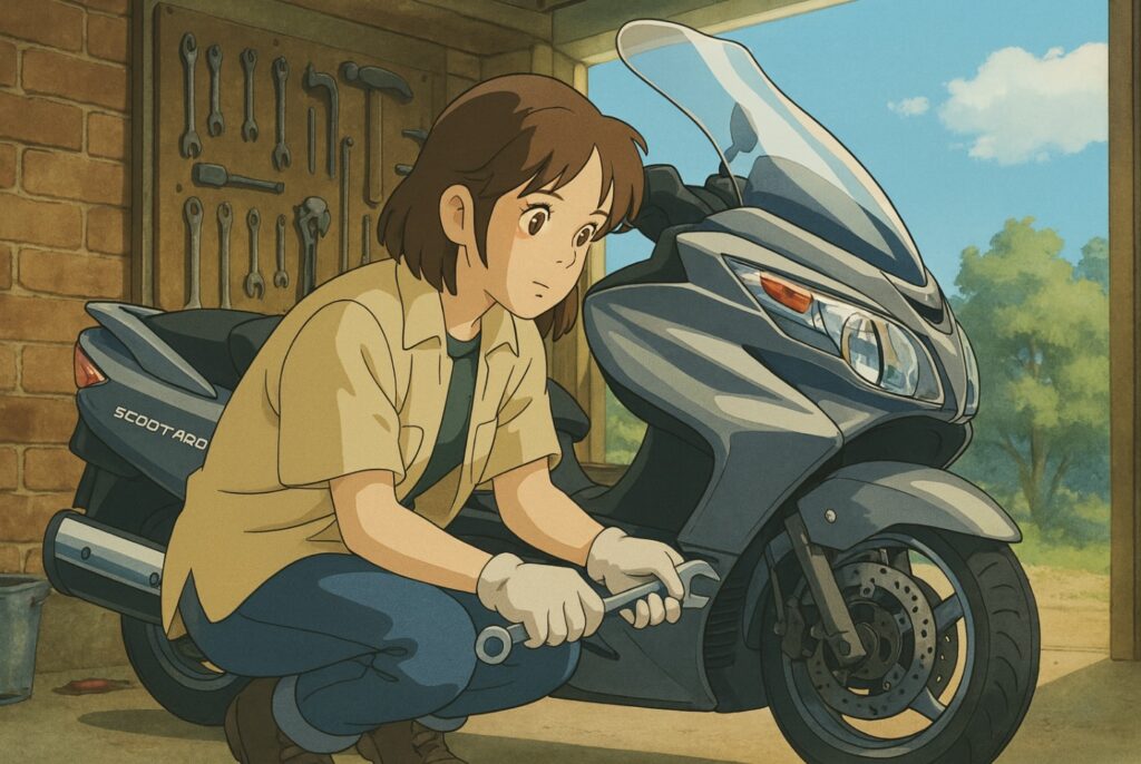 スカイウェイブ250 締め付けトルク一覧表｜AN250（CJ41A/CJ42A）対応【ホイール・ブレーキ・CVT・冷却まで網羅】