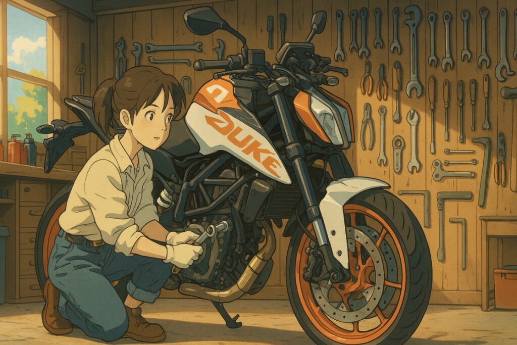 KTM 250デューク 締め付けトルク一覧表【年式別の作業ポイントも解説】