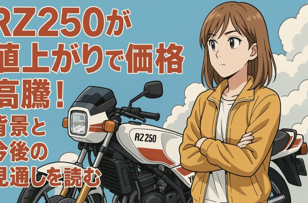 RZ250が値上がりで価格高騰！背景と今後の見通しを読む